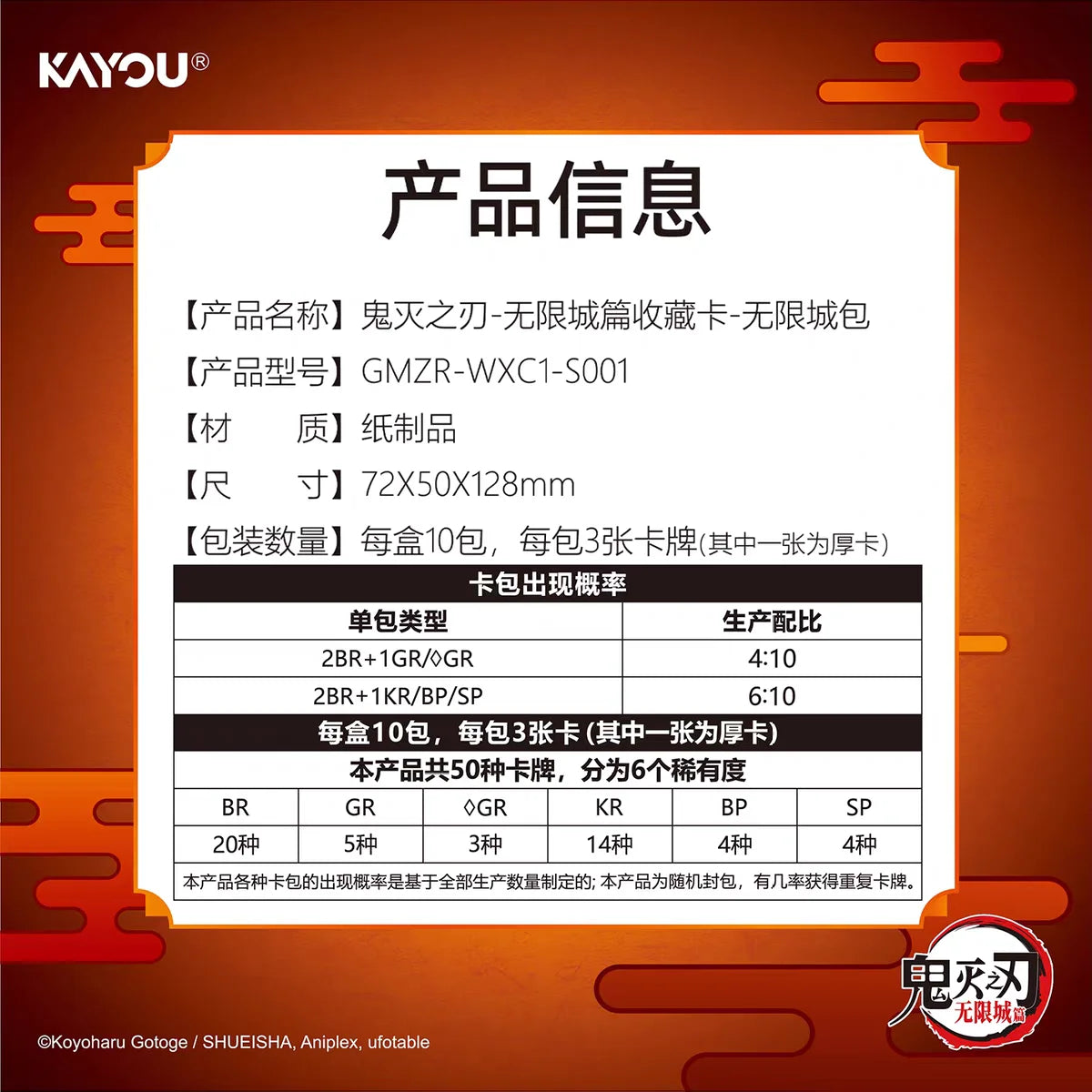 Demon Slayer Cards de Luxo - Original Kayou